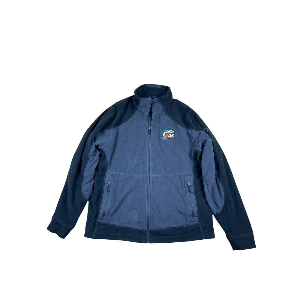 Men's Full Zip NCAA basketball Final Four New Orleans Mesh Lined Jacket Size L